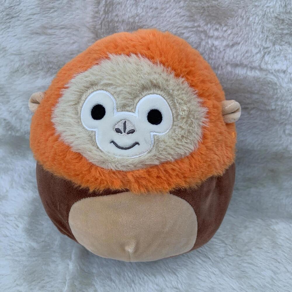Squishmallow 8” Robb Orangutan Orange Ape Monkey Plush KellyToy Stuffed Toy